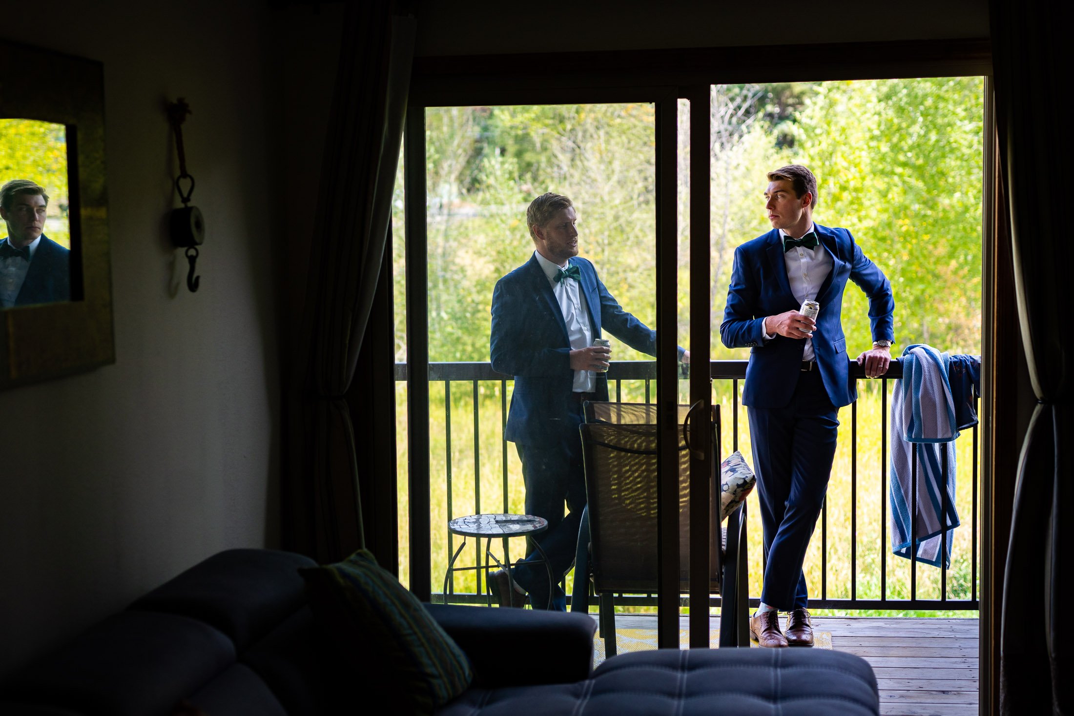 Groom gets ready with groomsmen at their Airbnb, wedding, wedding photos, wedding photography, wedding photographer, wedding inspiration, wedding photo inspiration, wedding portraits, wedding ceremony, wedding reception, mountain wedding, Catholic Church wedding, Catholic Church wedding photos, Catholic Church wedding photography, Catholic Church wedding photographer, Catholic Church wedding inspiration, Catholic Church wedding venue, Steamboat Springs wedding, Steamboat Springs wedding photos, Steamboat Springs wedding photography, Steamboat Springs wedding photographer, Colorado wedding, Colorado wedding photos, Colorado wedding photography, Colorado wedding photographer, Colorado mountain wedding, Colorado wedding inspiration