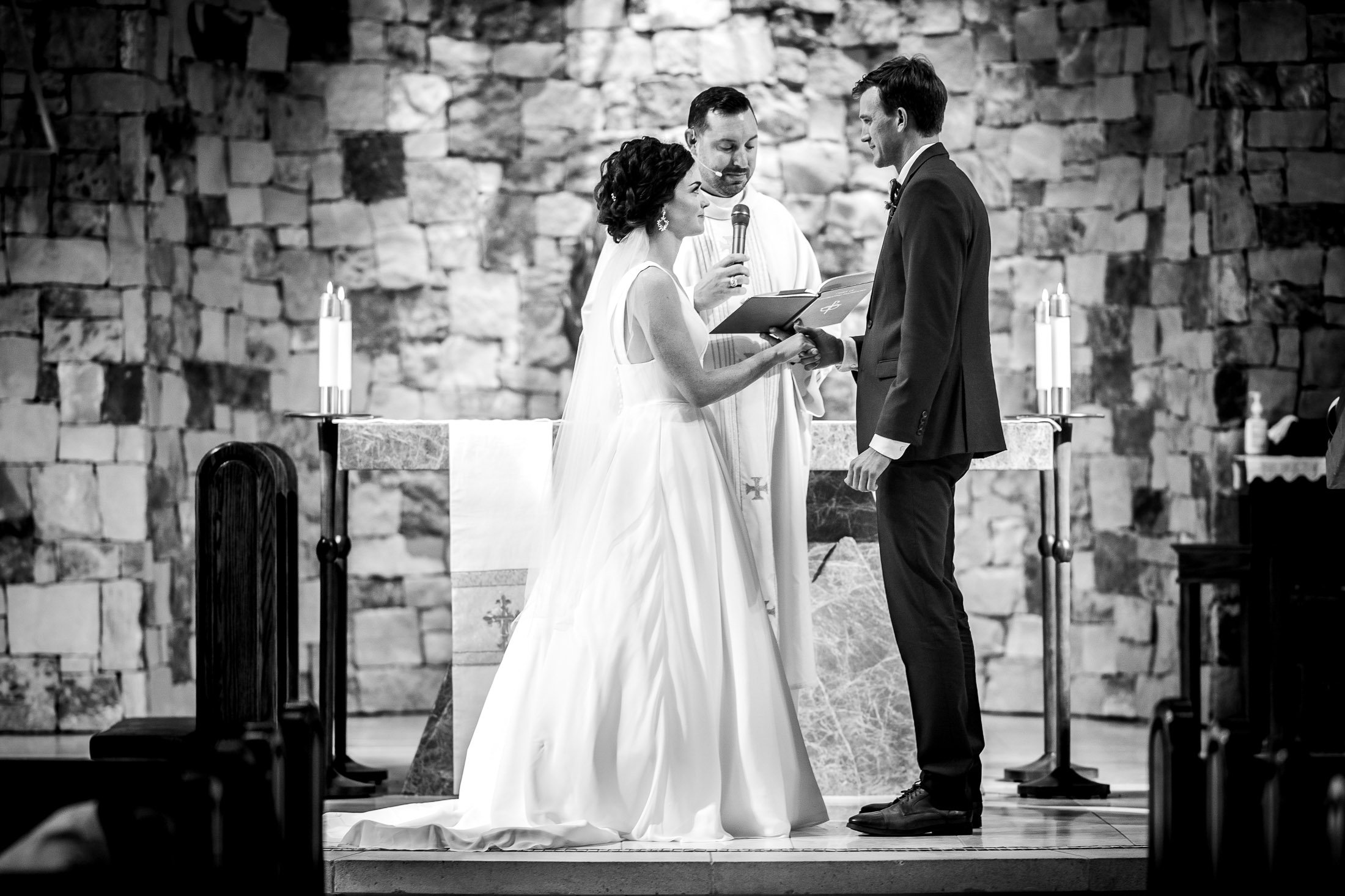 Bride and groom attend their catholic wedding ceremony at the church, wedding, wedding photos, wedding photography, wedding photographer, wedding inspiration, wedding photo inspiration, wedding portraits, wedding ceremony, wedding reception, mountain wedding, Catholic Church wedding, Catholic Church wedding photos, Catholic Church wedding photography, Catholic Church wedding photographer, Catholic Church wedding inspiration, Catholic Church wedding venue, Steamboat Springs wedding, Steamboat Springs wedding photos, Steamboat Springs wedding photography, Steamboat Springs wedding photographer, Colorado wedding, Colorado wedding photos, Colorado wedding photography, Colorado wedding photographer, Colorado mountain wedding, Colorado wedding inspiration