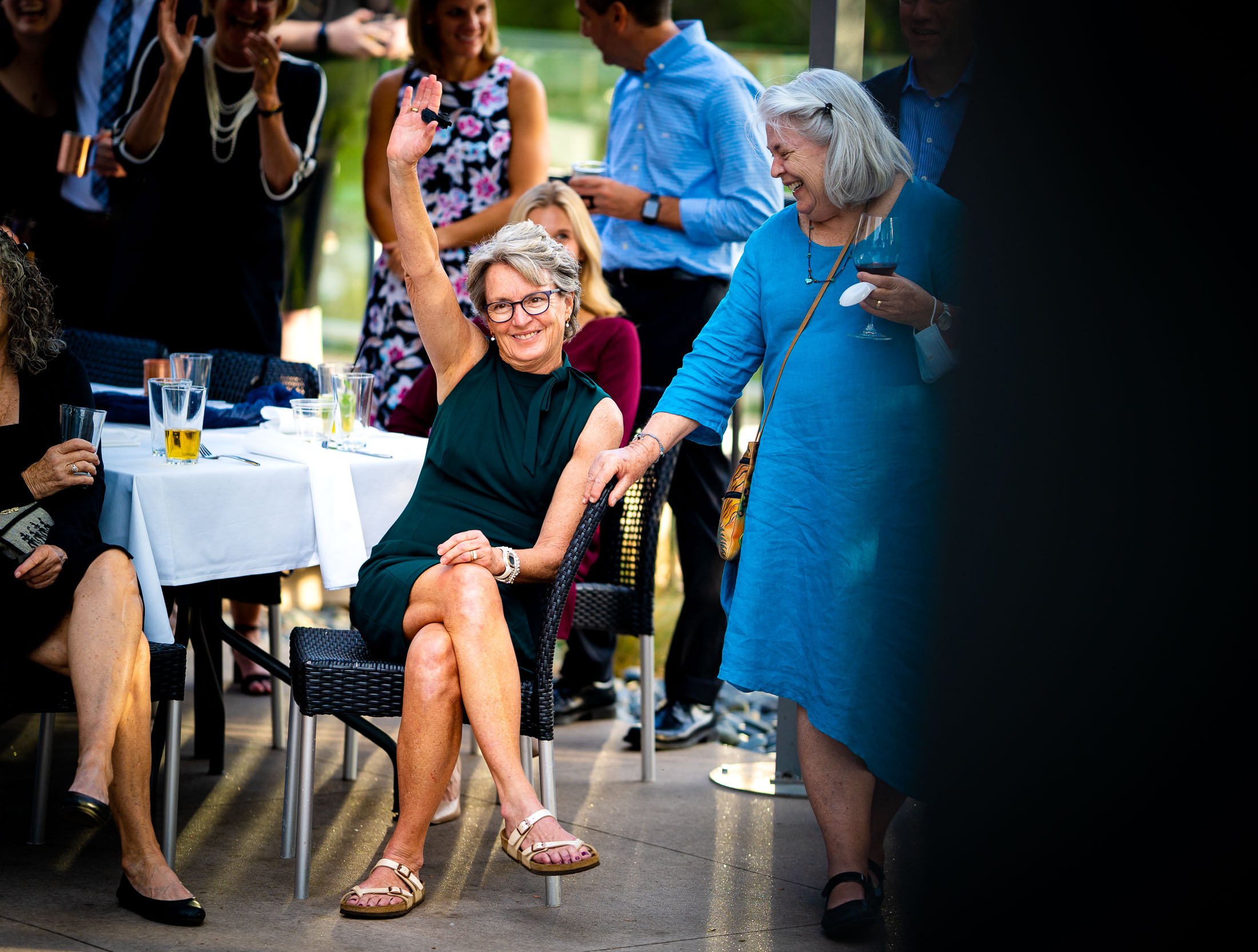 Guests react to speeches during the wedding reception, wedding, wedding photos, wedding photography, wedding photographer, wedding inspiration, wedding photo inspiration, wedding portraits, wedding ceremony, wedding reception, mountain wedding, Catholic Church wedding, Catholic Church wedding photos, Catholic Church wedding photography, Catholic Church wedding photographer, Catholic Church wedding inspiration, Catholic Church wedding venue, Steamboat Springs wedding, Steamboat Springs wedding photos, Steamboat Springs wedding photography, Steamboat Springs wedding photographer, Colorado wedding, Colorado wedding photos, Colorado wedding photography, Colorado wedding photographer, Colorado mountain wedding, Colorado wedding inspiration